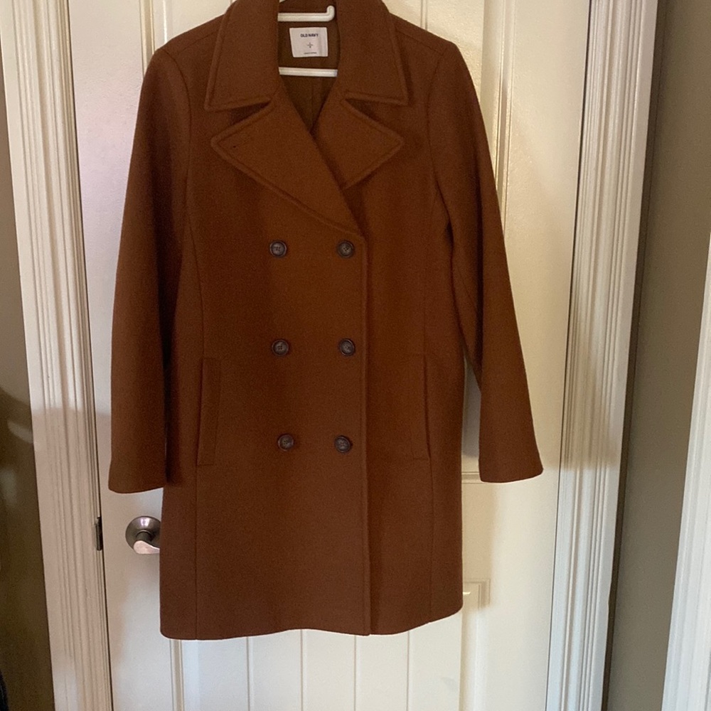 Oversized Soft Brushed Button Front Coat